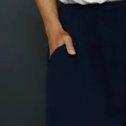 Ratana Cotton Trousers Navy 8 Ratana Cotton Trousers Navy -Kitandkaboodal Store IMG 2794 b7a492db b03a 42a0 8c88 4450efe0d63a