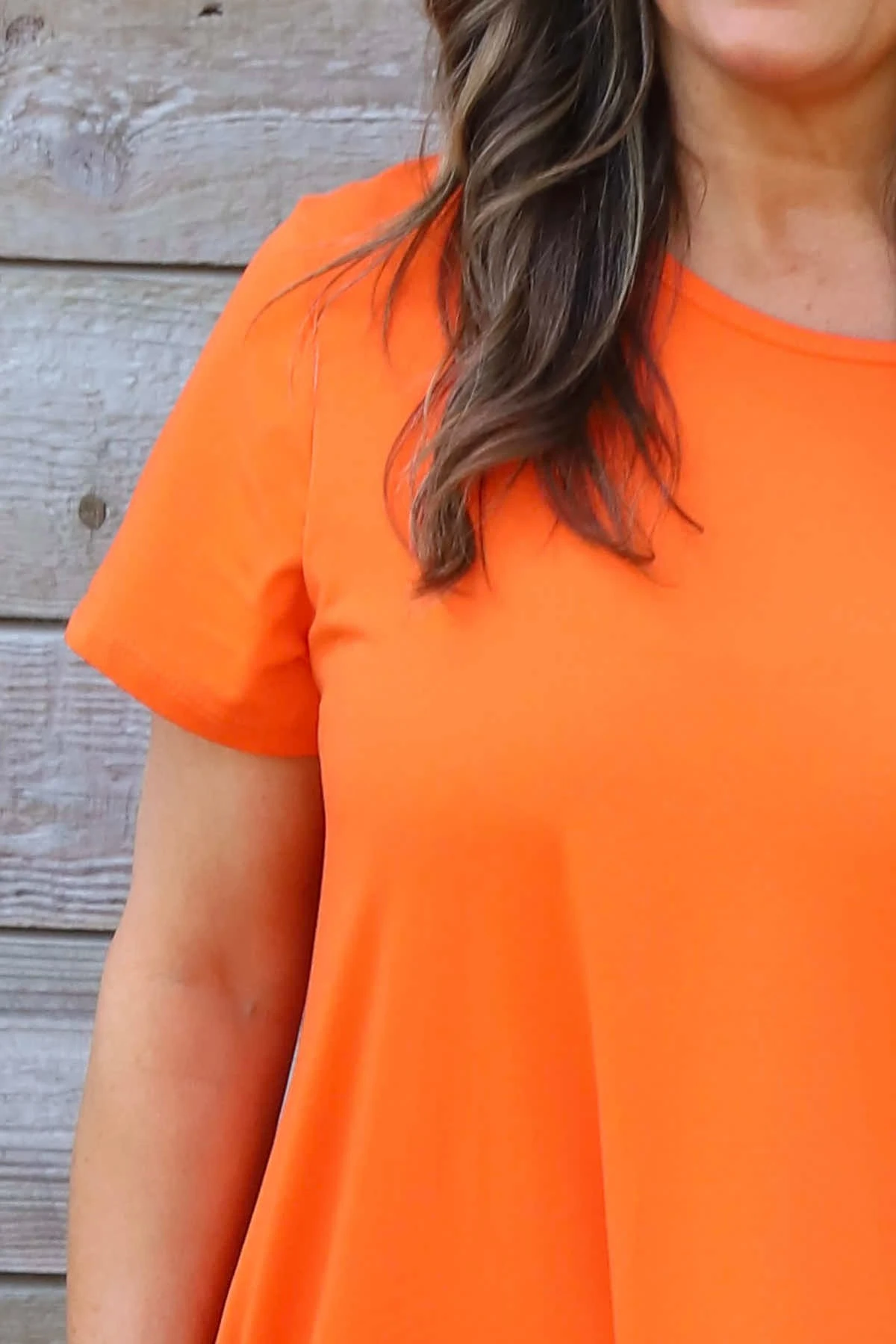 Samia Cotton Tunic Orange 5 Samia Cotton Tunic Orange - Image 3