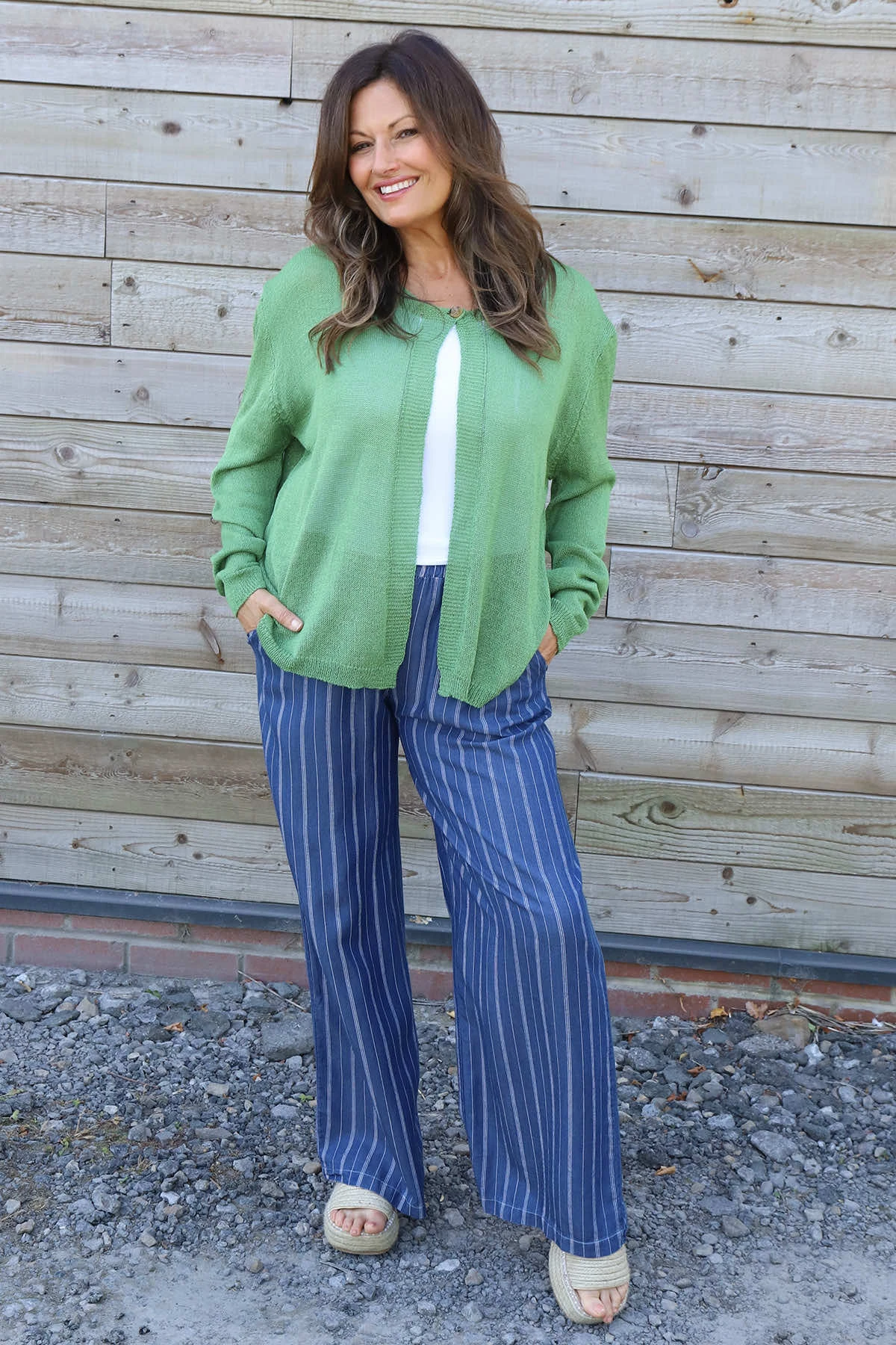 Leandra Knit Cardigan Olive 3 Leandra Knit Cardigan Olive