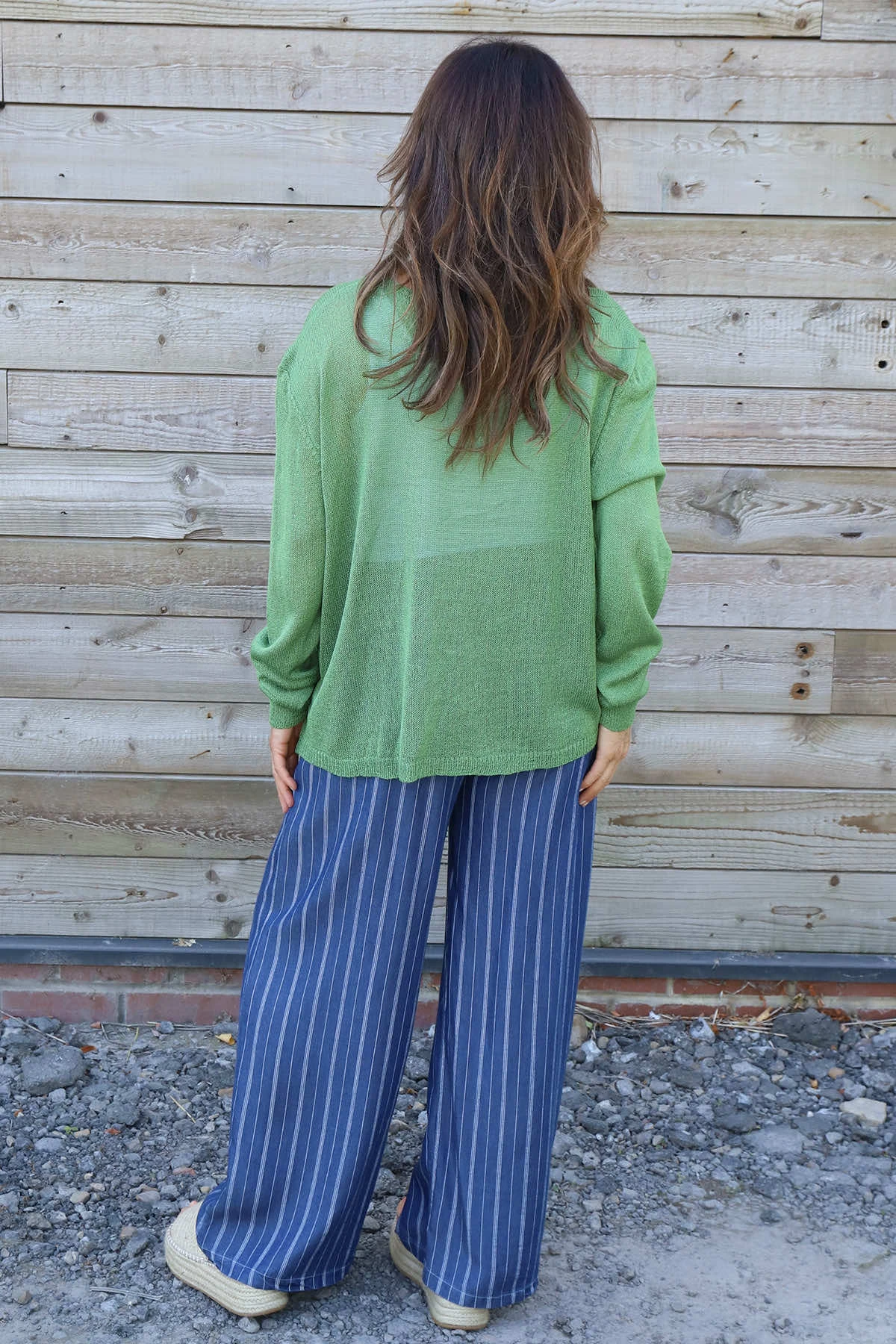 Leandra Knit Cardigan Olive 6 Leandra Knit Cardigan Olive - Image 4