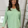Frances Stripe Sweat Top Green -Kitandkaboodal Store IMG 2906 4ea8cdb2 3c99 4895 89ac f3cde26725aa
