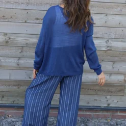 Leandra Knit Cardigan Navy -Kitandkaboodal Store IMG 2915 7e00e72b 14b9 4a68 8d73 6e61c02bc43e