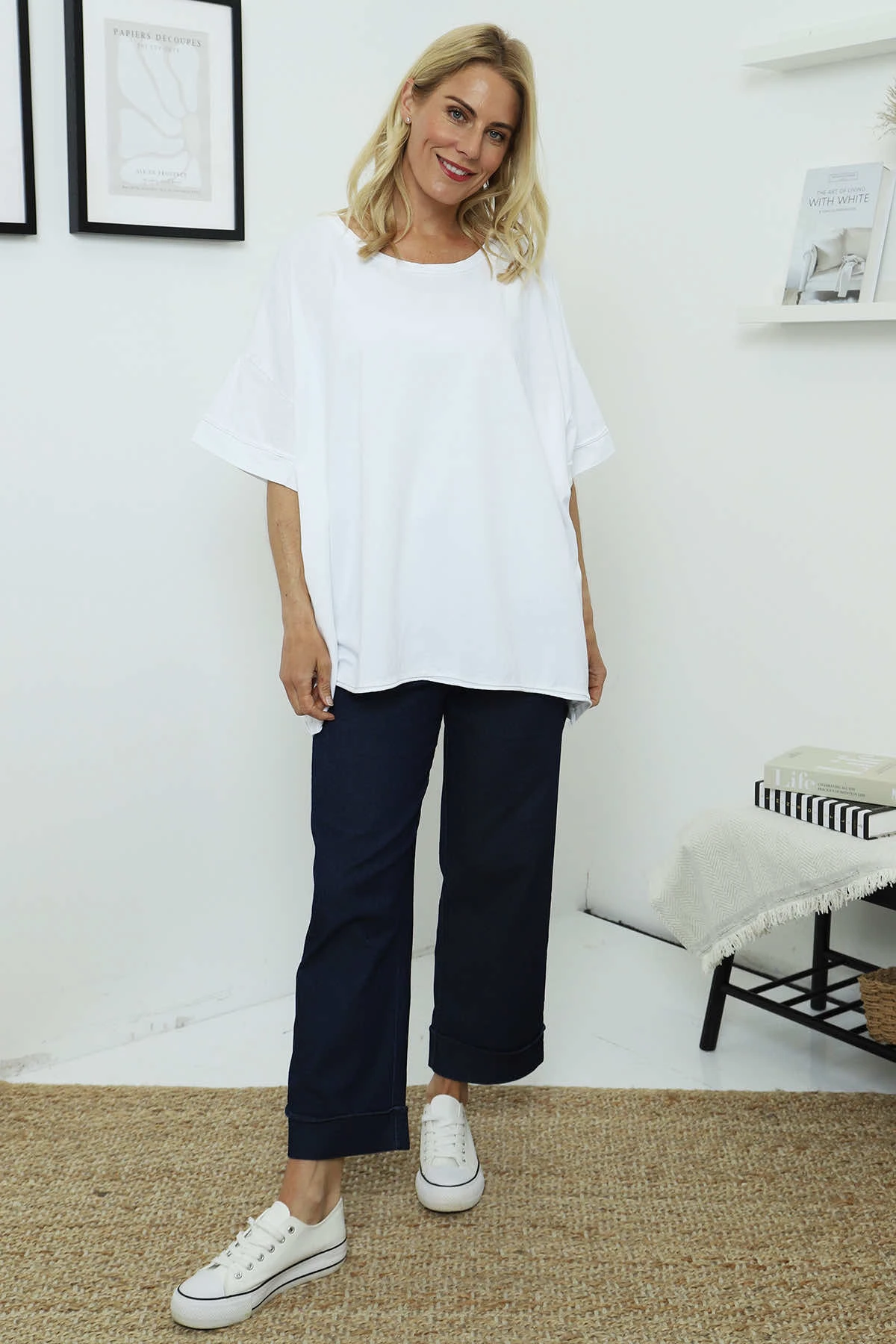 Orchid Cotton Top White 5 Orchid Cotton Top White - Image 3