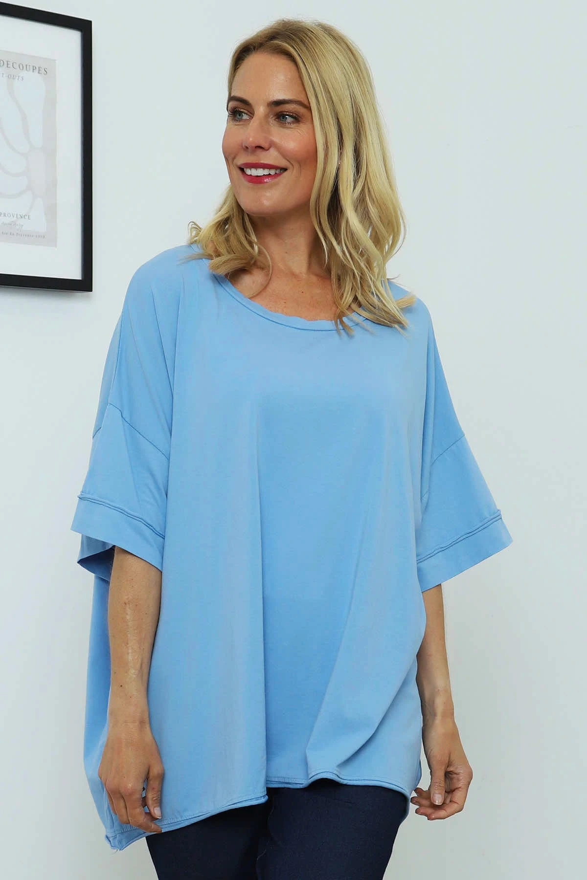 Orchid Cotton Top Powder Blue 5 Orchid Cotton Top Powder Blue - Image 3