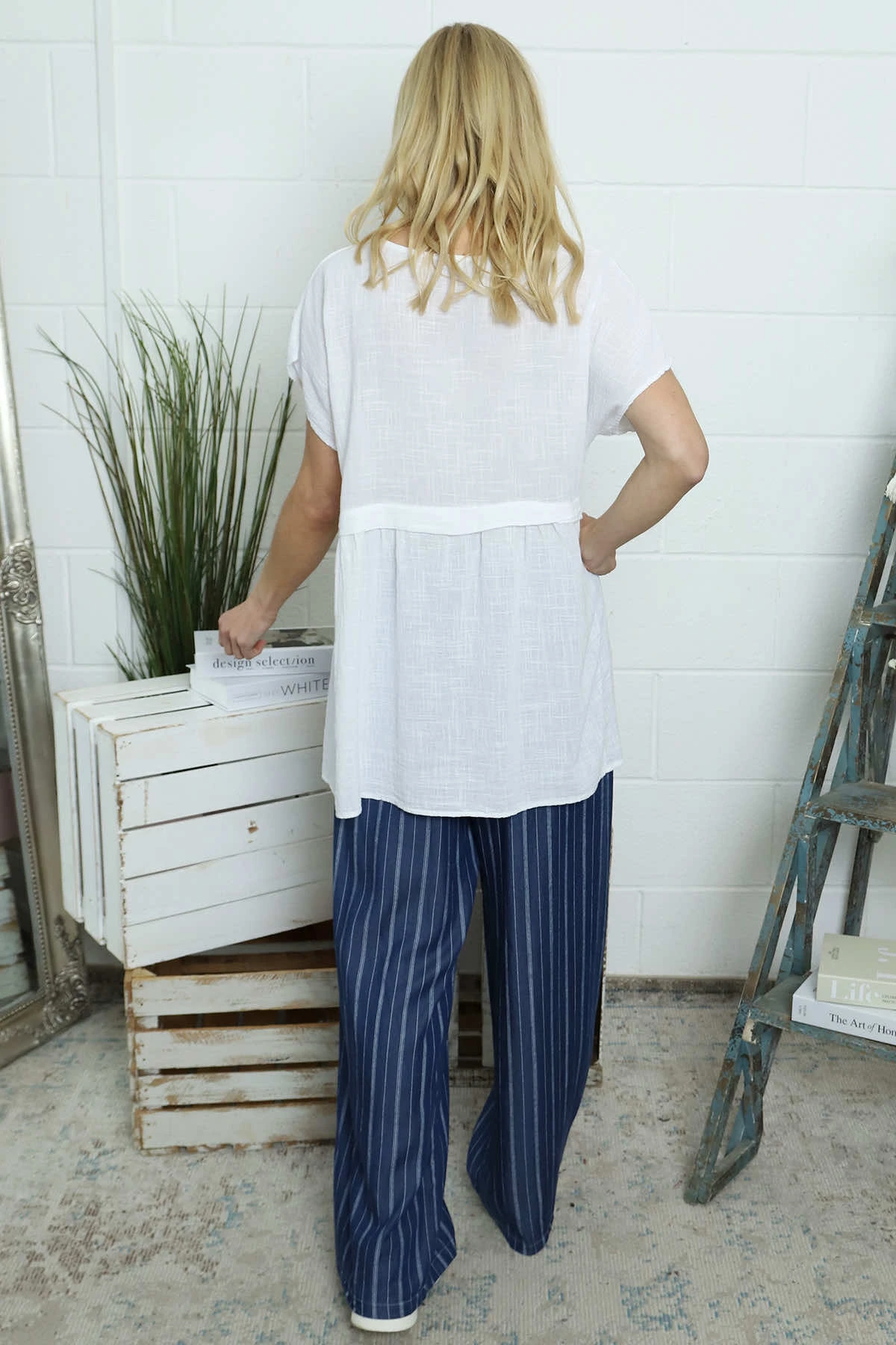 Haven Cotton Top White 6 Haven Cotton Top White - Image 4