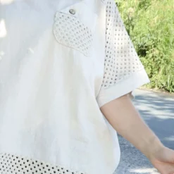 Kristiana Crochet Detail Linen Top Stone 8 Kristiana Crochet Detail Linen Top Stone -Kitandkaboodal Store IMG 2972 79e84848 8ba2 480c b9ea 93dd247a4464