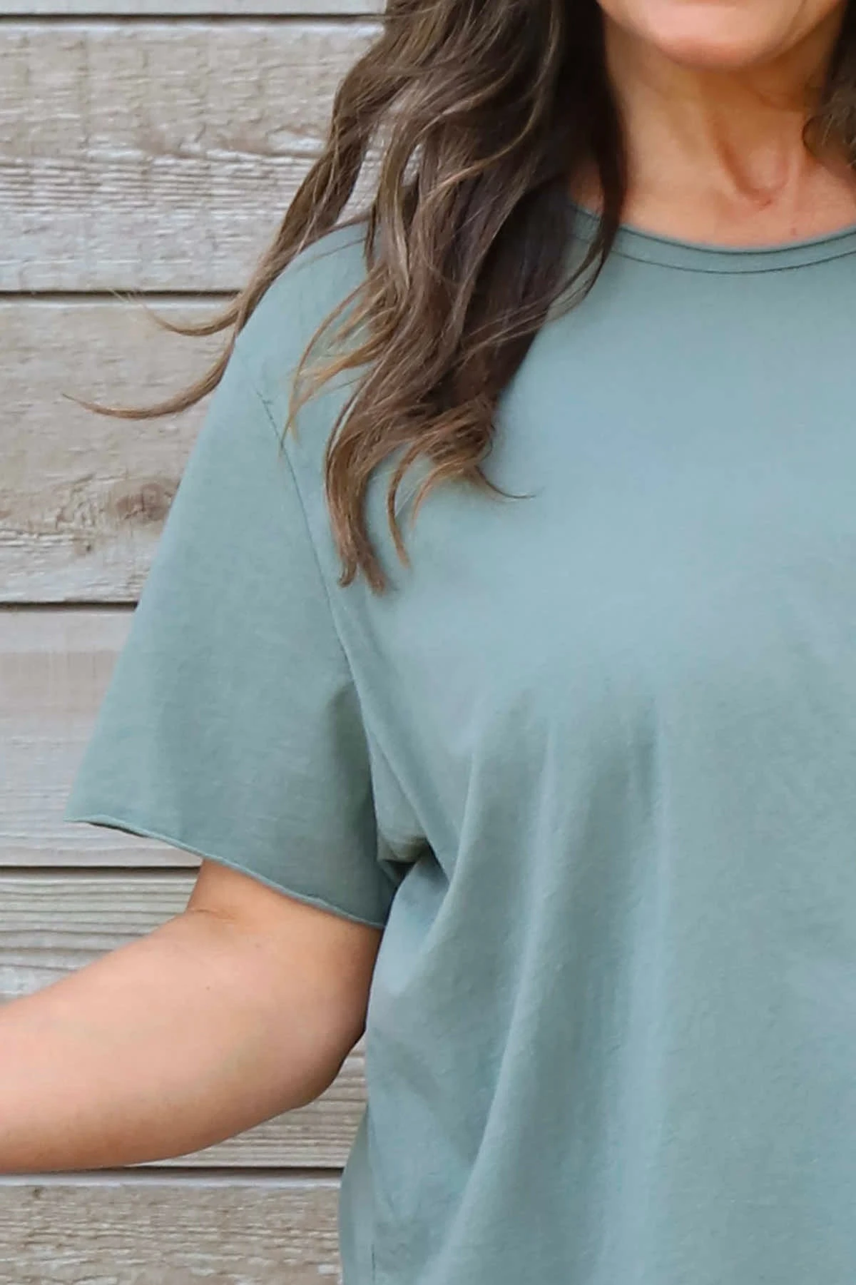 Steffani Cotton Top Khaki 5 Steffani Cotton Top Khaki - Image 3