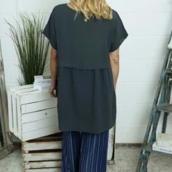 Haven Cotton Top Charcoal -Kitandkaboodal Store IMG 2981 09562f85 0d42 450e a2d3 b053e4cdcce9