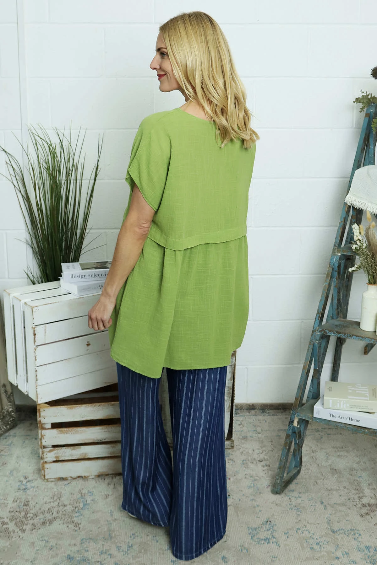 Haven Cotton Top Green 6 Haven Cotton Top Green - Image 4