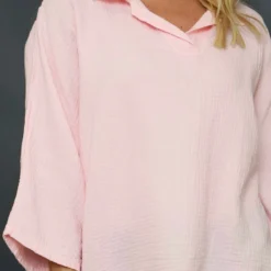 Marsha Crinkle Cotton Top Pink -Kitandkaboodal Store IMG 3004 2b67b4c8 b35a 4cdf 844e c32a67aabc8a