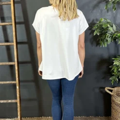 Genevieve Cotton Tee White 9 Genevieve Cotton Tee White -Kitandkaboodal Store IMG 3013 8006c9e1 b90b 438c b2bd bbb46fe8d40c