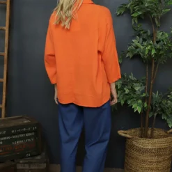 Marsha Crinkle Cotton Top Orange 9 Marsha Crinkle Cotton Top Orange -Kitandkaboodal Store IMG 3017 3db87169 43f9 46c5 8afb d18e4e1bc1a4