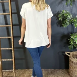 Genevieve Cotton Tee Stone 9 Genevieve Cotton Tee Stone -Kitandkaboodal Store IMG 3039 506b9a32 2871 42b9 9f38 897283c6b108