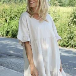 Pamber Linen Tunic Stone -Kitandkaboodal Store IMG 3050 0a872e63 1bb0 4f59 9b71 c787a89c027f