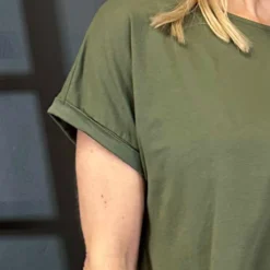 Genevieve Cotton Tee Khaki -Kitandkaboodal Store IMG 3051 d80abaa5 81e1 4574 8b18 49aa1ca39f42
