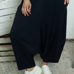 Janine Cotton Harem Trousers Navy -Kitandkaboodal Store IMG 3077 6b5f7128 3850 4ce7 8901 690df07d71d8