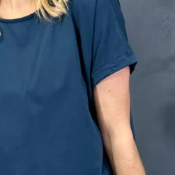 Genevieve Cotton Tee Navy 8 Genevieve Cotton Tee Navy -Kitandkaboodal Store IMG 3090 869be4f3 55ea 4cda 8cbb 334d375bd473