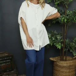 Kyan Gingham Hooded Cotton Shirt Cream 8 Kyan Gingham Hooded Cotton Shirt Cream -Kitandkaboodal Store IMG 3093 a36ab6ae d2f5 4b89 a676 a9747ad45c78