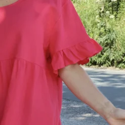 Pamber Linen Tunic Hot Pink 8 Pamber Linen Tunic Hot Pink -Kitandkaboodal Store IMG 3116 a9cb54c3 7478 4e1c b142 c9d3452b0895