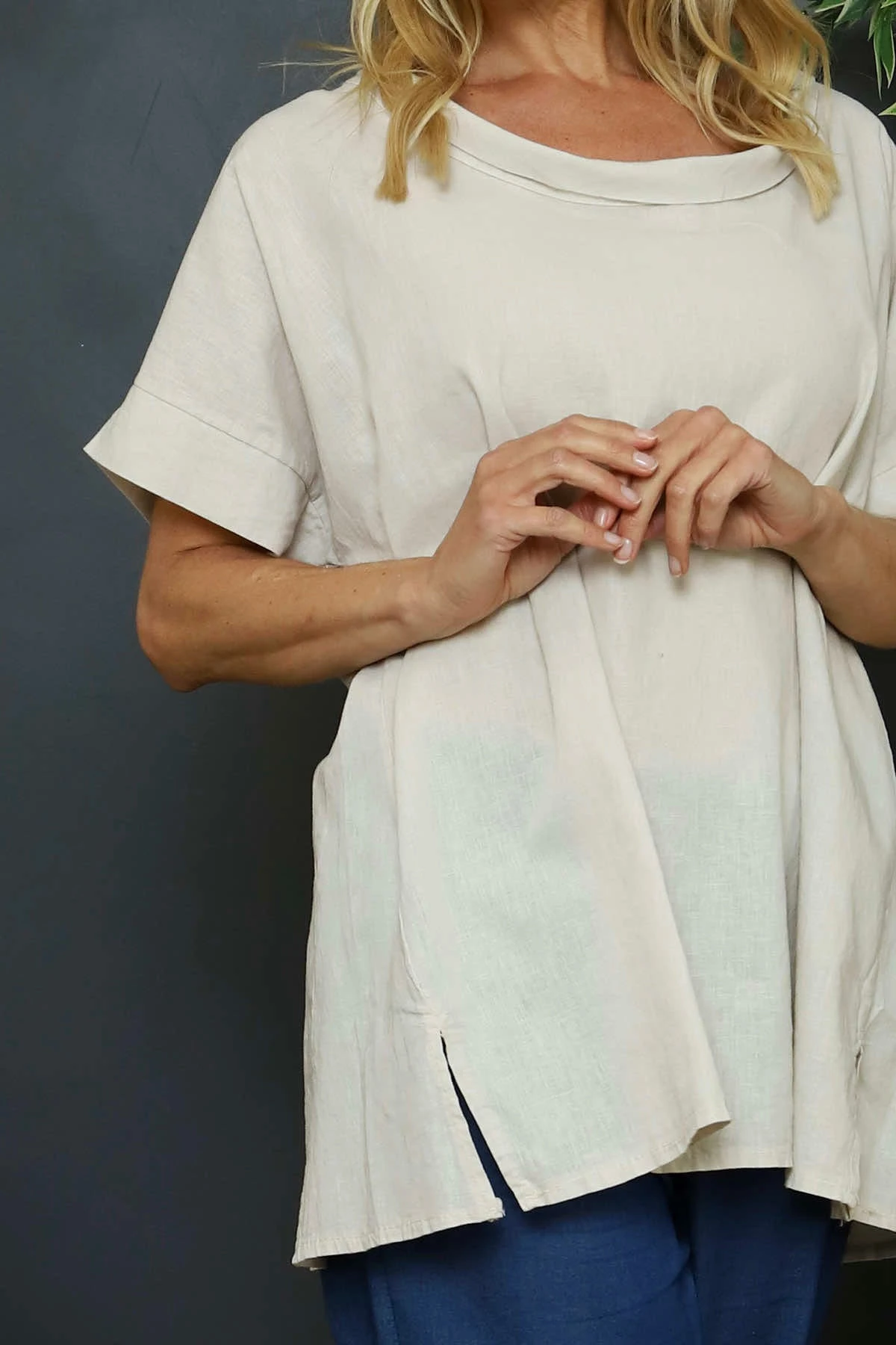 Baines Linen Top Stone 5 Baines Linen Top Stone - Image 3