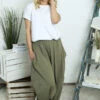 Janine Cotton Harem Trousers Khaki -Kitandkaboodal Store IMG 3124 51a7dd9e 48d0 456a 82a8 f57de8d31a9b