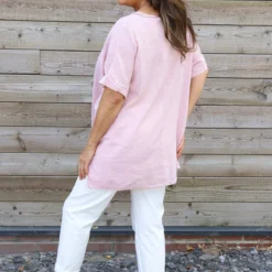 Amadi Flower Cotton Top Pink 9 Amadi Flower Cotton Top Pink -Kitandkaboodal Store IMG 3129 dcd14154 a4a5 4806 9886 93a2fddd4a77