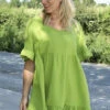 Pamber Linen Tunic Green 1 Pamber Linen Tunic Green -Kitandkaboodal Store IMG 3130 086bb9eb 3d43 4fea bace a6be75c6d5ee
