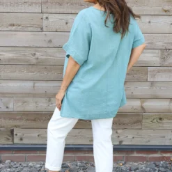 Amadi Flower Cotton Top Sage Green 9 Amadi Flower Cotton Top Sage Green -Kitandkaboodal Store IMG 3180 949a6d5b a87d 40b2 b49a a1197e294616