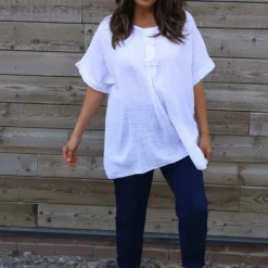 Amadi Flower Cotton Top White -Kitandkaboodal Store IMG 3187 86a1a7d2 d662 47b3 bf53 b6d7ed431a8a