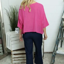 Maya Linen Top Fuchsia 9 Maya Linen Top Fuchsia -Kitandkaboodal Store IMG 3190 a009eb85 51a7 479e 9666 ab75e9f9de2f