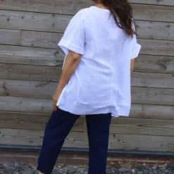 Amadi Flower Cotton Top White -Kitandkaboodal Store IMG 3198 645a3343 a6a1 4daa a69c 958be210d407