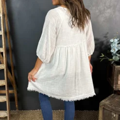 Kadenzia Cotton Tunic White -Kitandkaboodal Store IMG 3211 9a599e49 c783 4507 a581 61b5b6f9b4a1