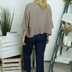 Maya Linen Top Mocha 9 Maya Linen Top Mocha -Kitandkaboodal Store IMG 3243 ce6e4fe5 f270 42f0 8cab 1e0e8469e705