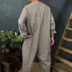 Paulton Linen Boilersuit Mocha -Kitandkaboodal Store IMG 3259 dc4ab250 e8ec 43f0 975e a4fbbc3aa99d