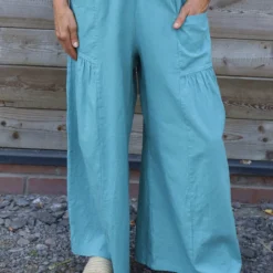 Aitana Pocket Linen Trousers Sage Green -Kitandkaboodal Store IMG 3273 30da1c0d 213e 40c6 a7e6 797df3a6a5fc