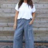 Aitana Pocket Linen Trousers Mid Grey -Kitandkaboodal Store IMG 3290 a2137a92 89e1 4496 aaeb 6d2095cdd249