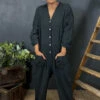Paulton Linen Boilersuit Charcoal 1 Paulton Linen Boilersuit Charcoal -Kitandkaboodal Store IMG 3295 c7221954 147b 4cec 9e64 4031e9155531