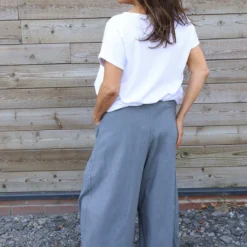 Aitana Pocket Linen Trousers Mid Grey 9 Aitana Pocket Linen Trousers Mid Grey -Kitandkaboodal Store IMG 3301 7b1042e2 4279 4f85 b123 7c7b80cd740d