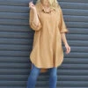 Mariabella Longline Linen Shirt Camel 2 Mariabella Longline Linen Shirt Camel -Kitandkaboodal Store IMG 3328 333652df 16b9 4804 9ee1 6fc20f0f752c