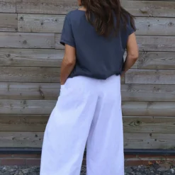 Aitana Pocket Linen Trousers White 8 Aitana Pocket Linen Trousers White -Kitandkaboodal Store IMG 3345 9cf6ad5b b131 4264 9f9e 577854cd0375