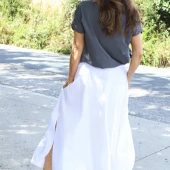 Mathilde Cotton Skirt White -Kitandkaboodal Store IMG 3439 c1acffac aba0 44bf ab50 5517e7a538f5