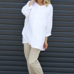 Melita Linen Top White 8 Melita Linen Top White -Kitandkaboodal Store IMG 3457 20121e76 389e 494a 8bfa 5f37e1864693