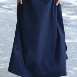 Mathilde Cotton Skirt Navy 8 Mathilde Cotton Skirt Navy -Kitandkaboodal Store IMG 3494 1914768d d9b1 40f9 9590 941b5d7be1f1