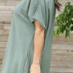 Armina Cotton Tunic Khaki 8 Armina Cotton Tunic Khaki -Kitandkaboodal Store IMG 3550 c9142073 7d1c 45fa 9172 a7d056528511