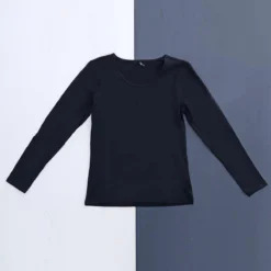Only Basic Long Sleeve Top Black