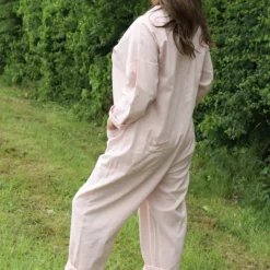 Paulton Linen Boilersuit Pink 9 Paulton Linen Boilersuit Pink -Kitandkaboodal Store IMG 3691 9b08d2f7 4c1d 434e aa31 73028932f2fc