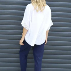 Livie Pocket Cotton Top White -Kitandkaboodal Store IMG 3788 380135ce dcbc 438e 89ae fb7abbf1535e