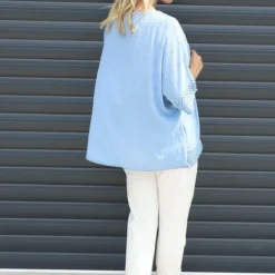 Livie Pocket Cotton Top Powder Blue 9 Livie Pocket Cotton Top Powder Blue -Kitandkaboodal Store IMG 3878 ddba9938 6e5f 4e3d b667 00f9e97e7faa