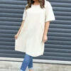 Grazia Flower Patch Linen Tunic Stone -Kitandkaboodal Store IMG 3996 ff305121 1e8d 48c9 8cbc 4034ef009fbb