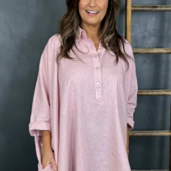 Par Linen Shirt Pink 8 Par Linen Shirt Pink -Kitandkaboodal Store IMG 4004 a10926ba 3d0c 4086 84a1 ef31264ee685